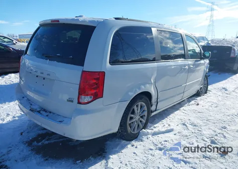 2014 Dodge Grand Caravan Sxt из США, поврежденный, VIN 2C4RDGCG3ER423441